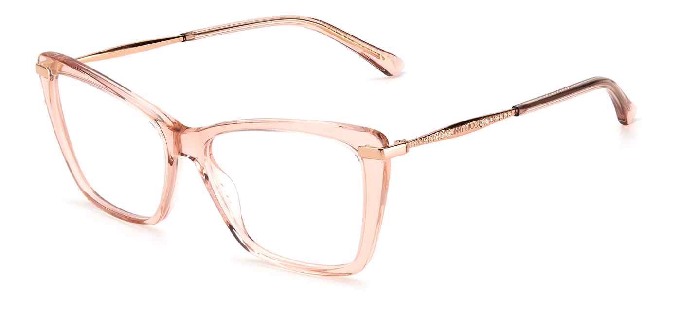 Buy Jimmy Choo Jc Nude Eyeglasses Online