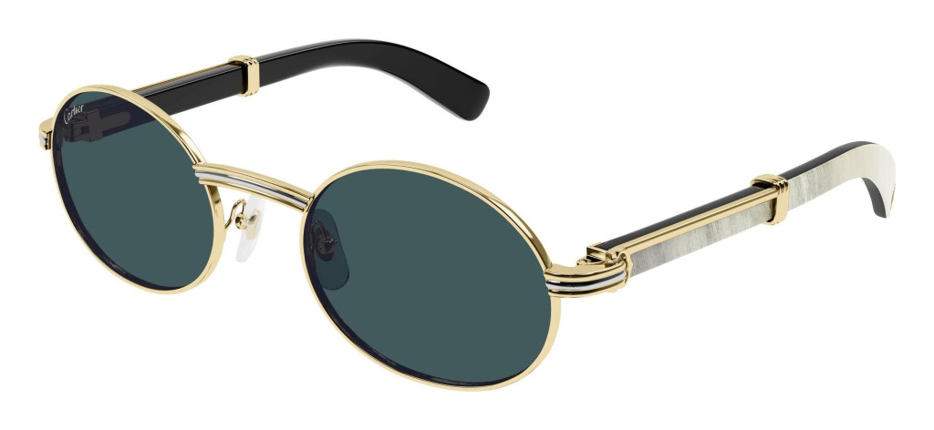 PREMIÈRE ROUND FRAME SUNGLASSES CT0464S IN METAL
