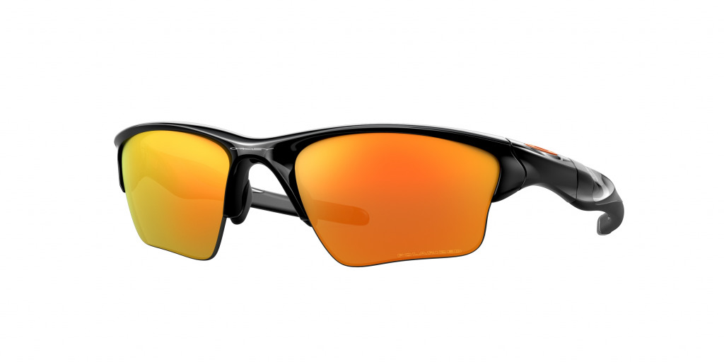 Oakley half jacket black best sale
