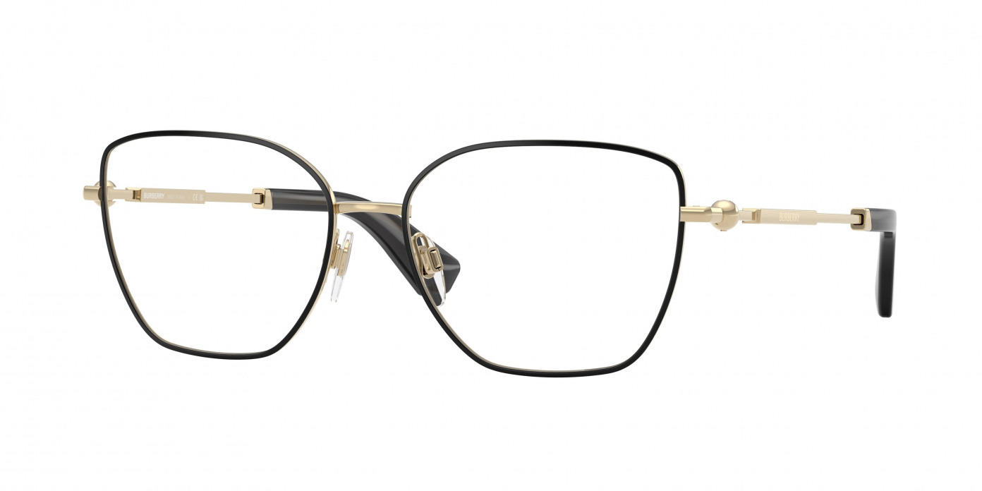 Burberry  BE1390 1326 Light Gold With Black Rim