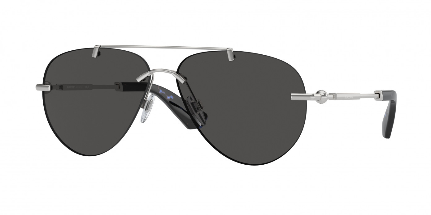 Burberry  BE3151 100587 Silver (Dark Grey)