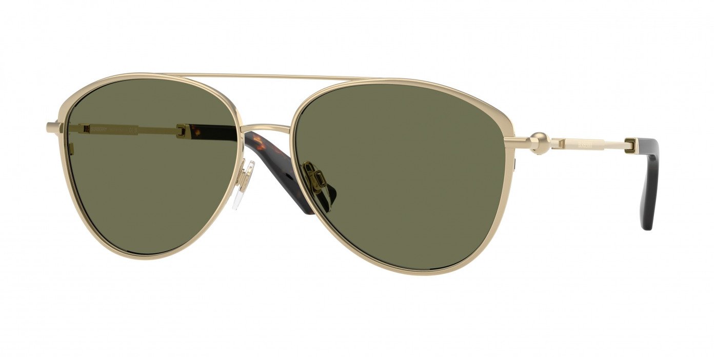 Burberry  BE3157 110971 Light Gold (Dark Green)