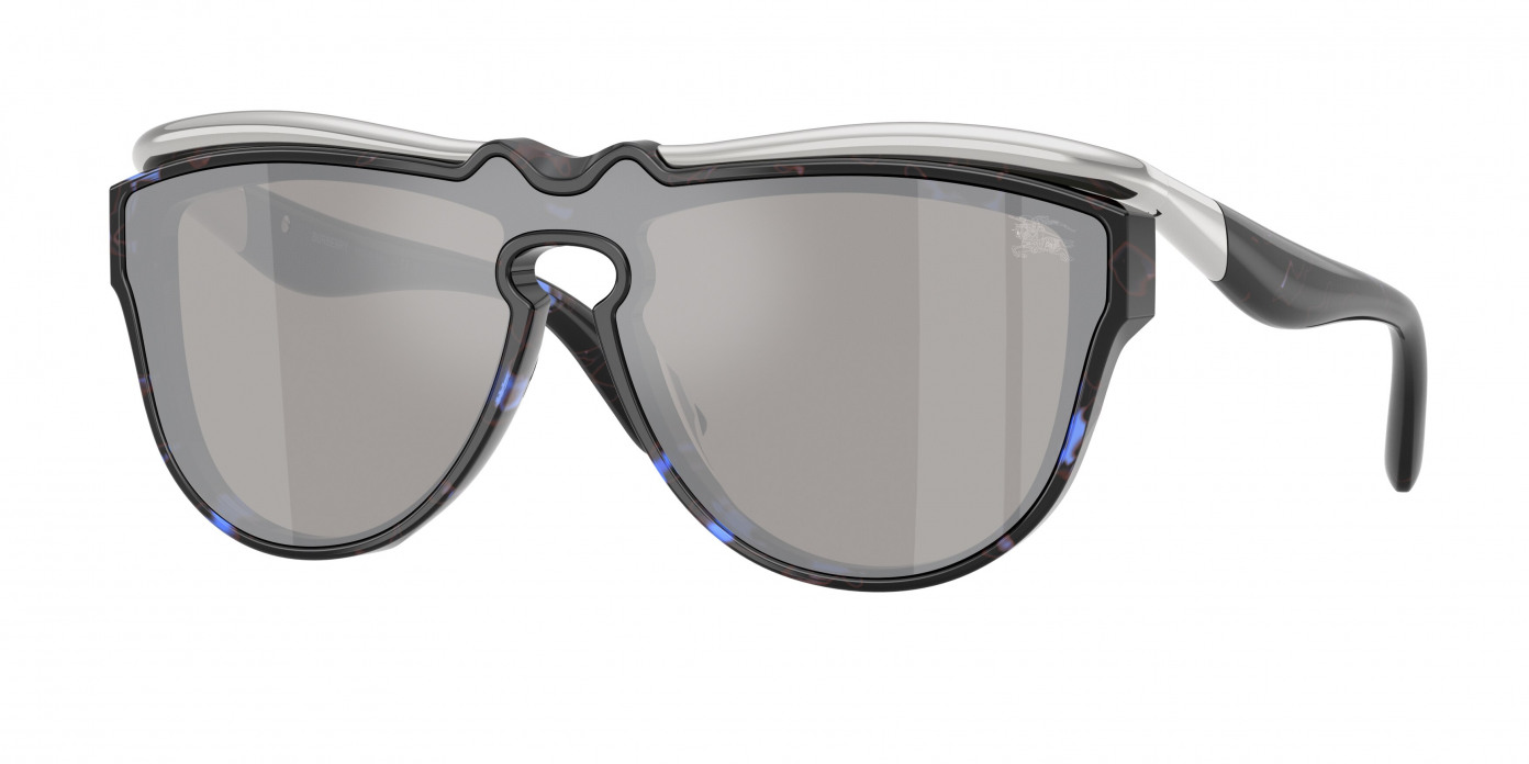 Burberry  BE3162U 10056G Blue Havana (Light Grey Mirror Silver)