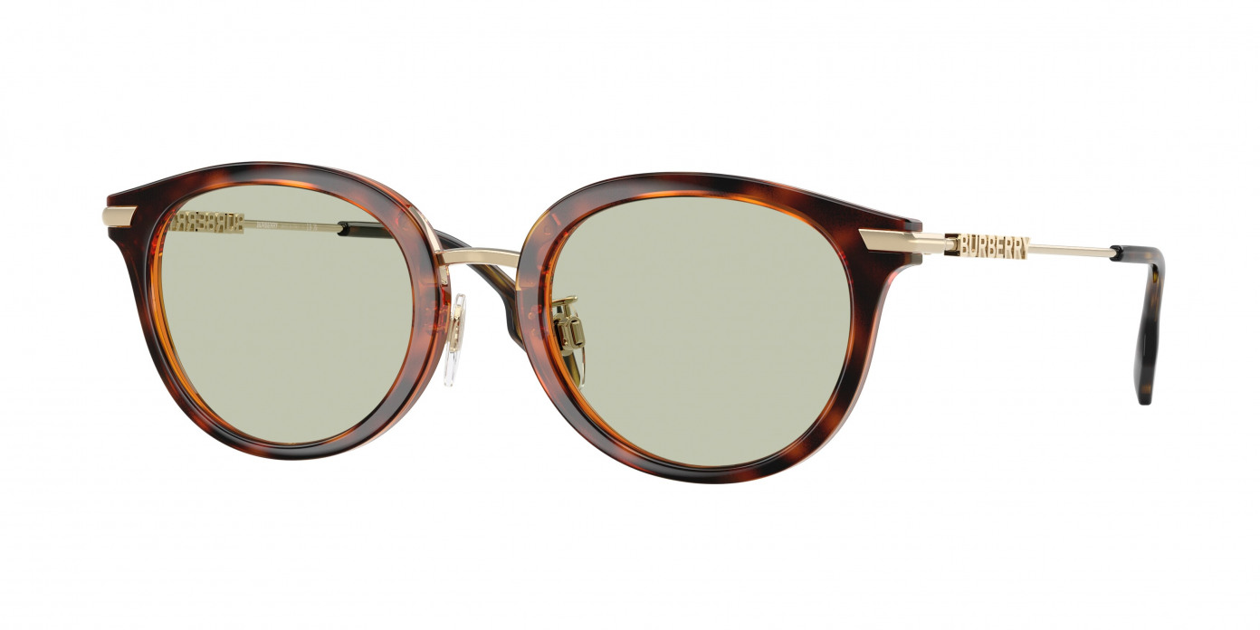 Burberry Kelsey BE4398D 3002/2 Dark Havana (Light Green)