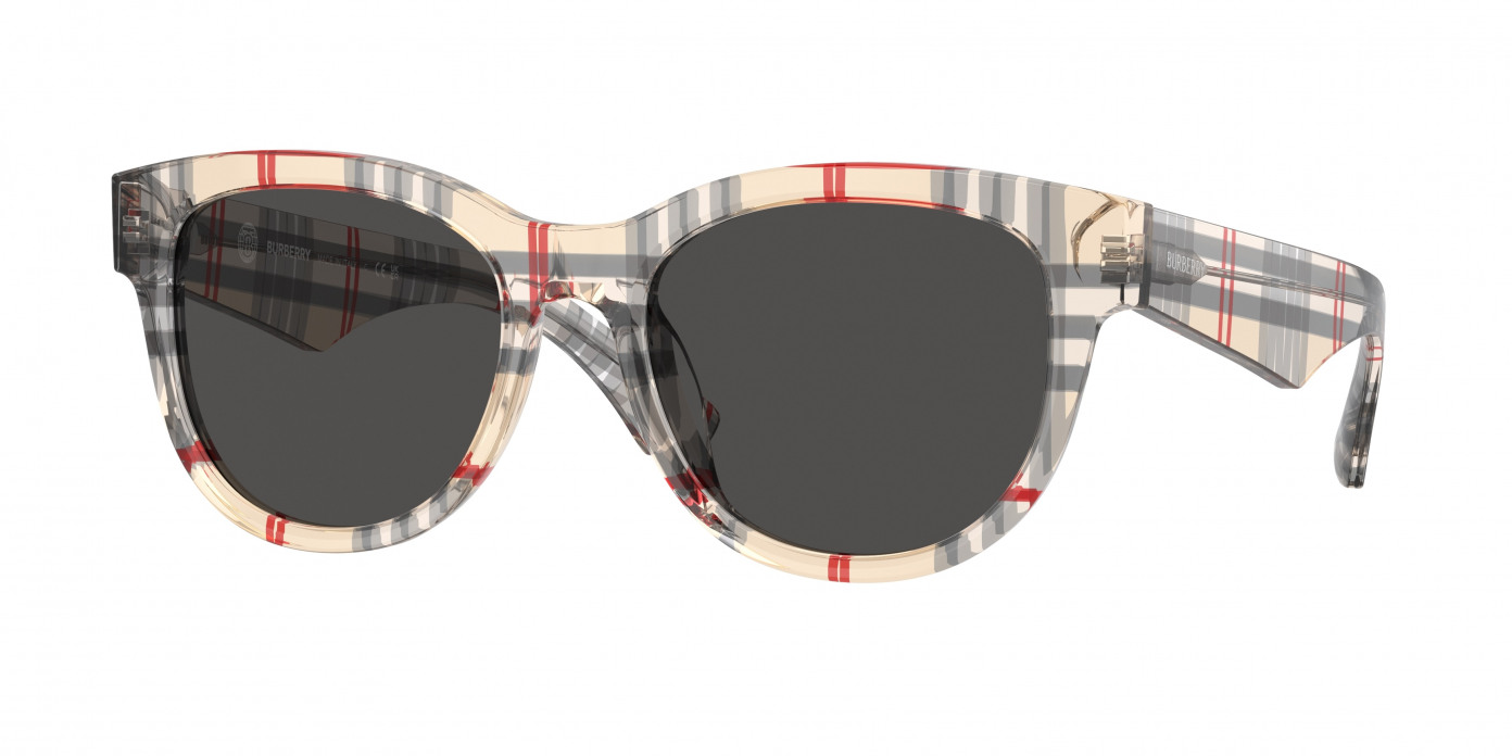 Burberry  BE4432U 412287 Vintage Check (Dark Grey)