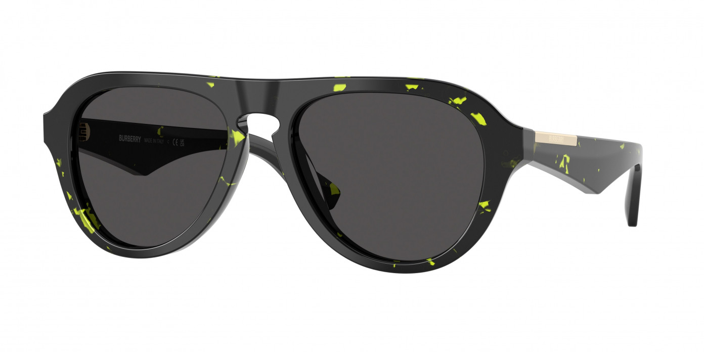 Burberry  BE4437U 412487 Green Havana (Dark Grey)
