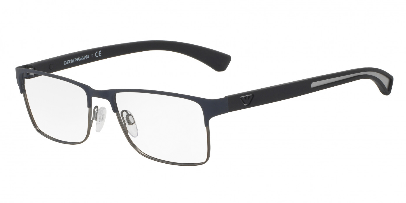 Emporio Armani  EA1052 3155 Rubber Blue & Gunmetal