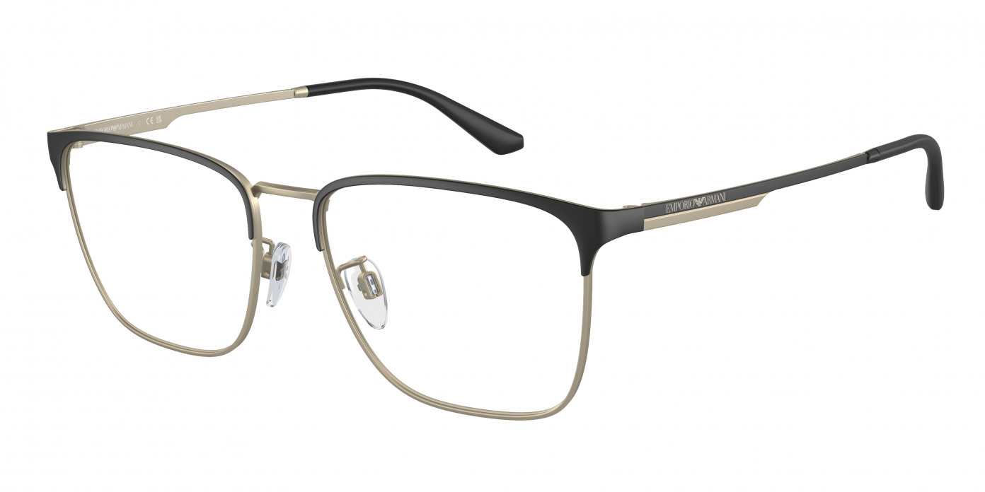 Emporio Armani  EA1146D 3001 Matte Black/pale Gold