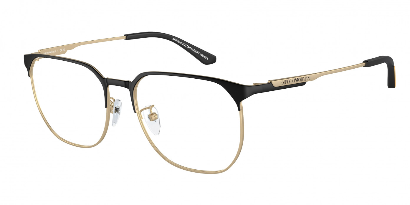 Emporio Armani  EA1158D 3002 Matte Pale Gold/black
