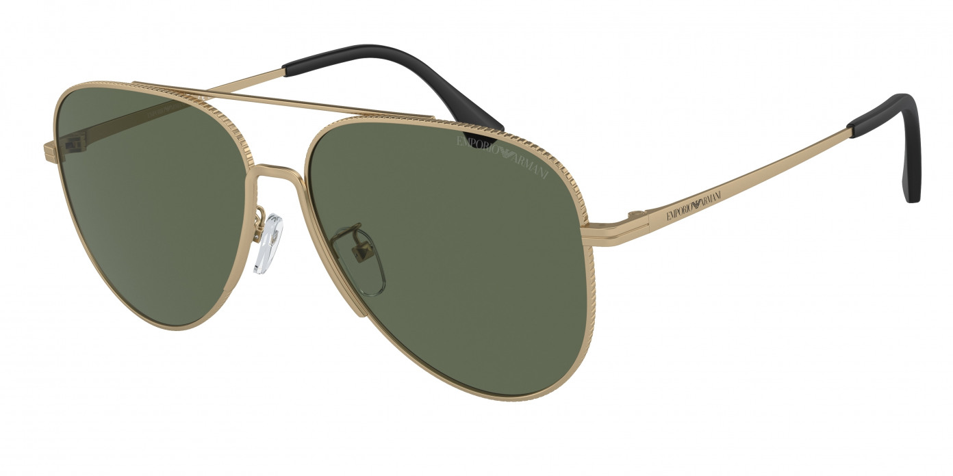 Emporio Armani  EA2149D 300271 Matte Pale Gold (Dark Green)