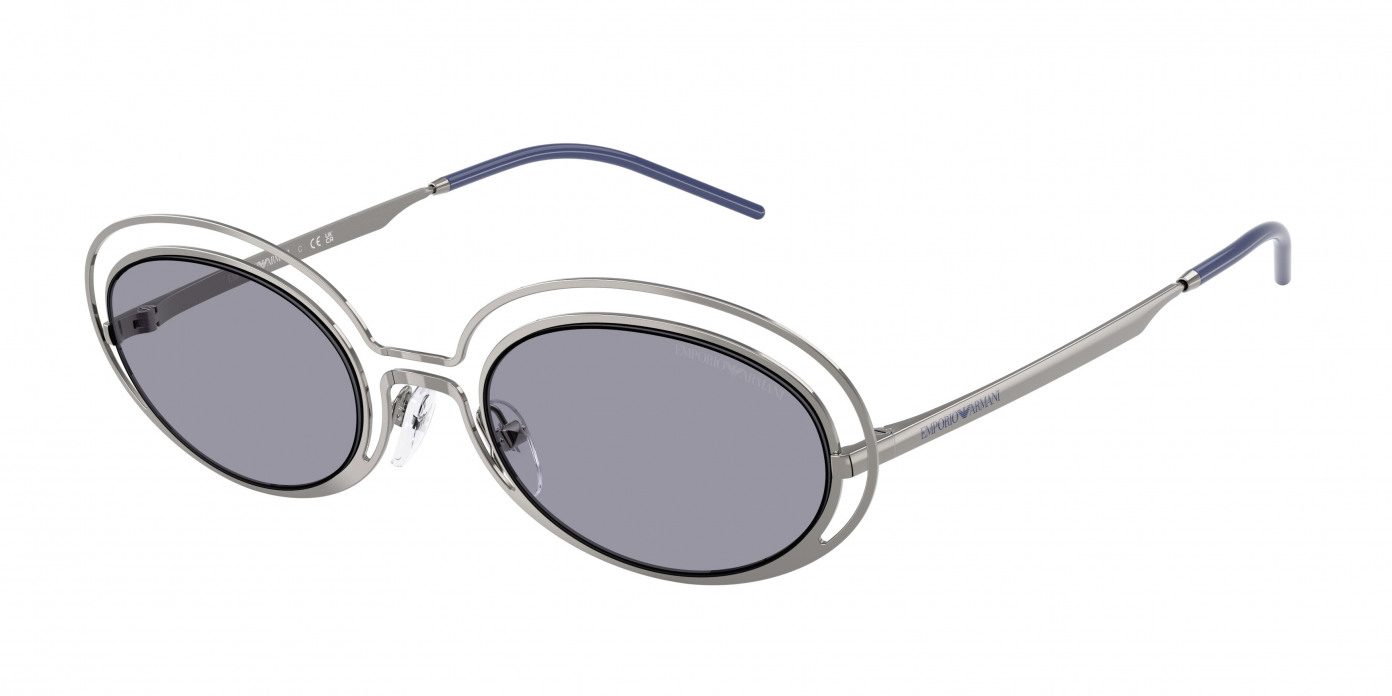 Emporio Armani  EA2160 301080 Shiny Gunmetal (Blue)