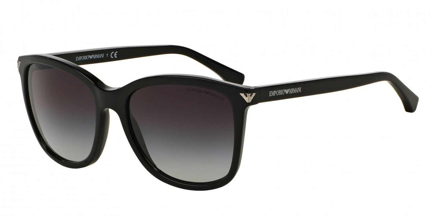 Emporio Armani  EA4060 50178G Shiny Black (Gradient Grey)