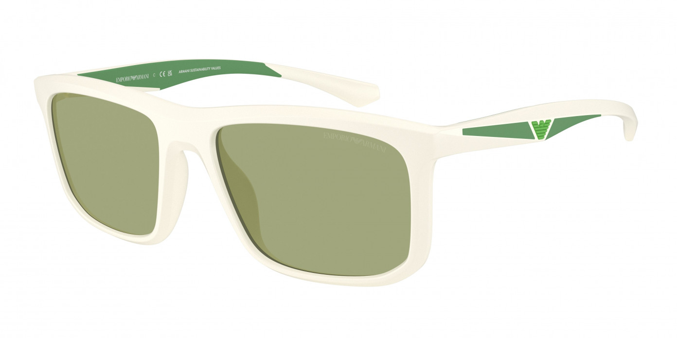 Emporio Armani  EA4234U 618782 Matte White (Green)
