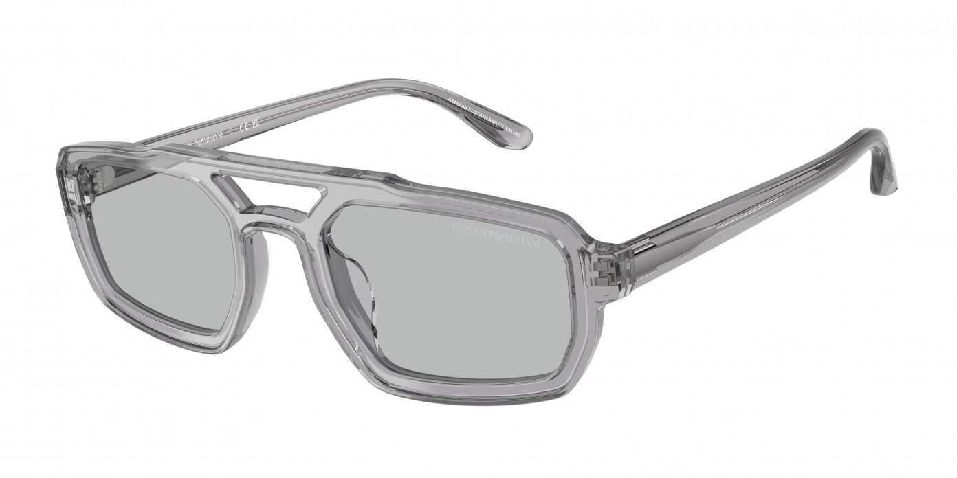 Emporio Armani  EA4240U 620287 Shiny Transparent Grey (Light Grey)