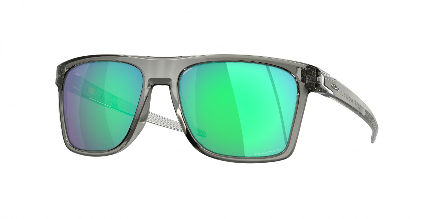 Oakley Leffingwell OO9100 910010 Grey Ink Polarized (Prizm Jade Polarized)
