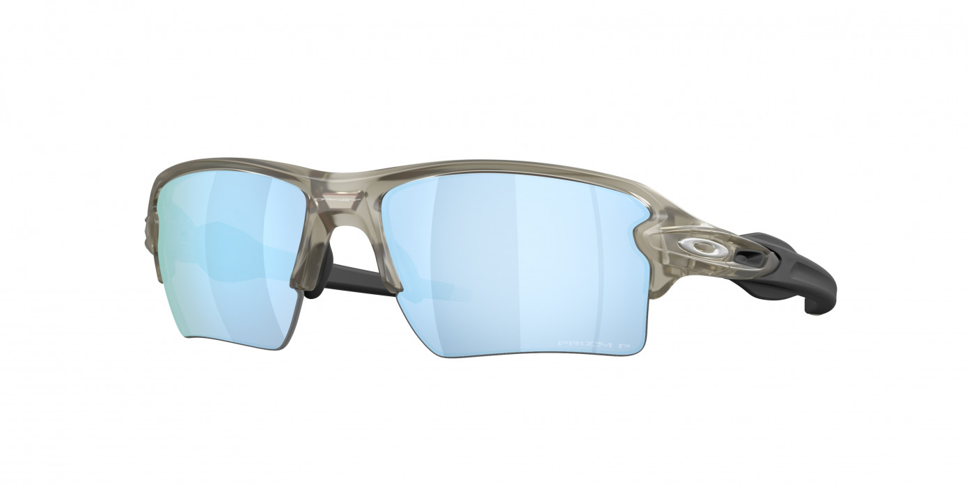 Oakley Flak 2.0 Xl OO9188 9188J9 Matte Grey Ink Polarized (Prizm Deep Water Polarized)