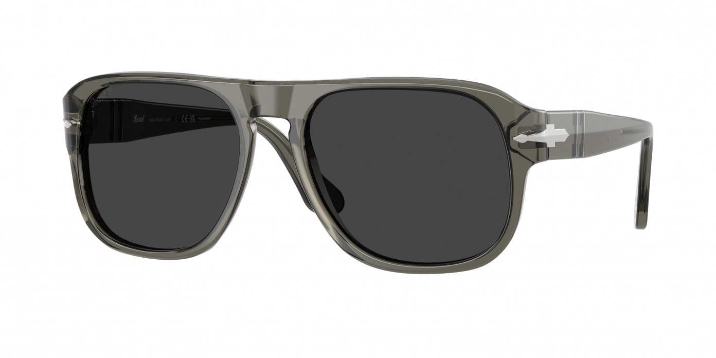 Persol Jean PO3310S 110348 Smoke Polarized (Polar Black)