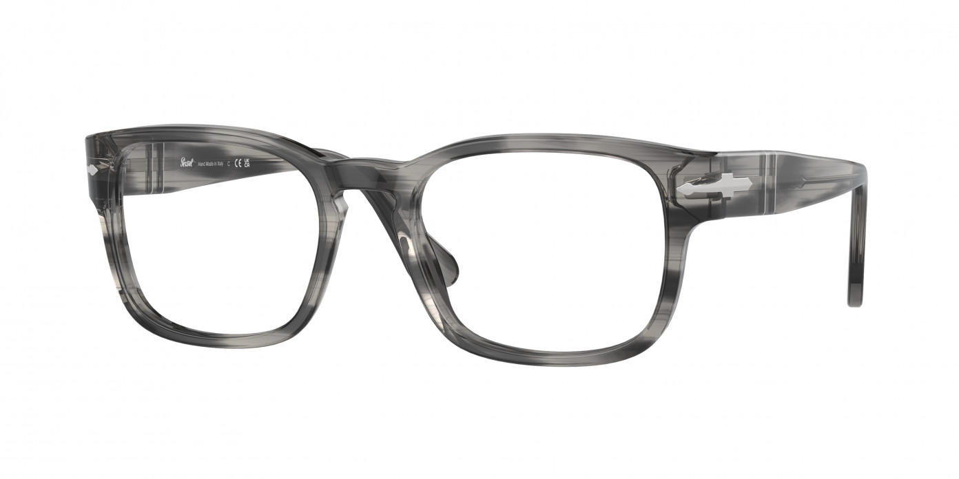 Persol  PO3334V 1192 Striped Grey