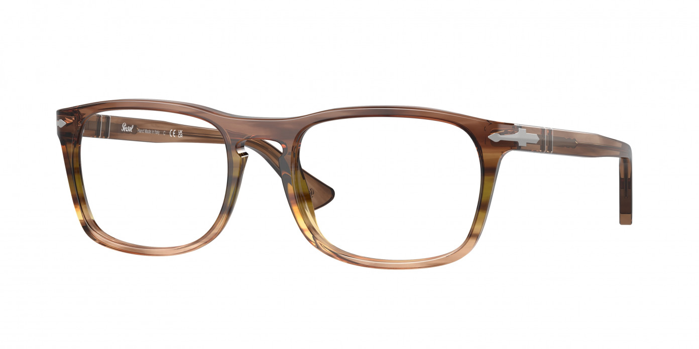Persol  PO3344V 1207 Striped Brown