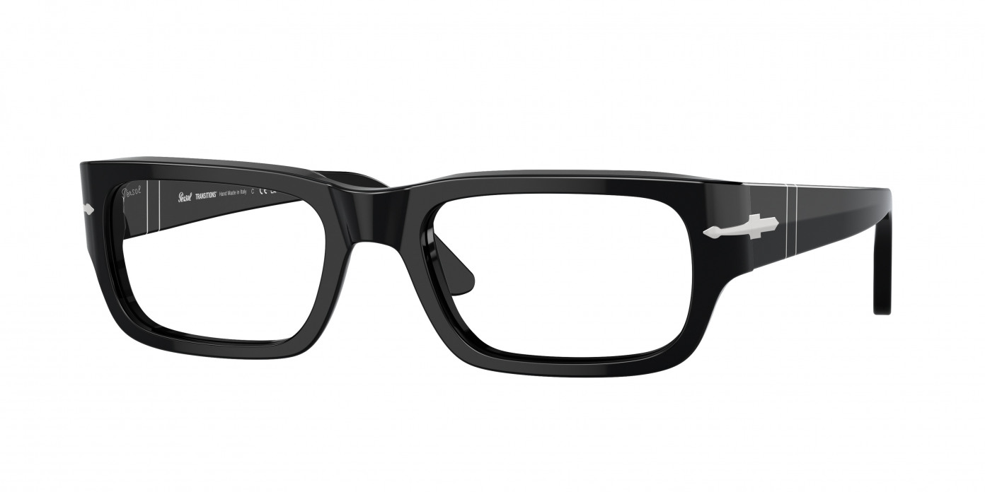 Persol Adrien PO3347S 95/GH Black (Transitions Dark Grey)