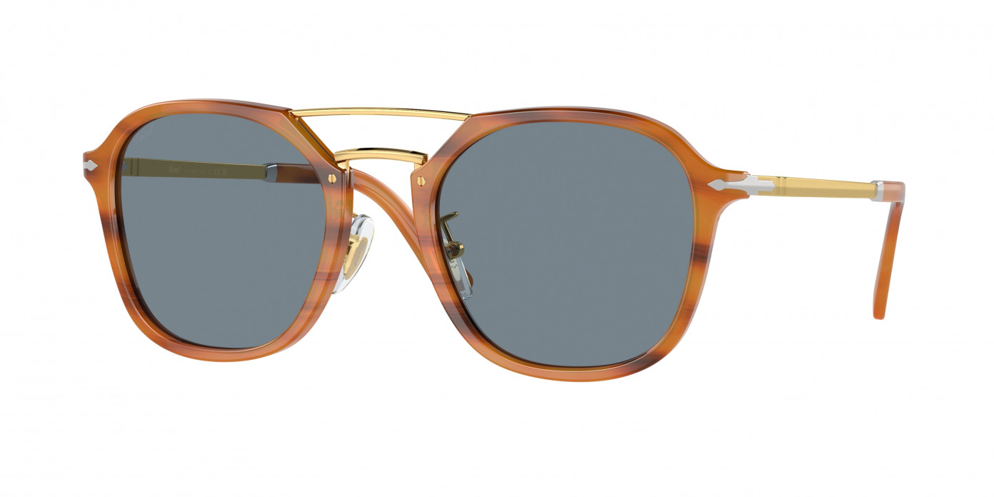 Persol  PO3352S 960/56 Striped Brown (Light Blue)