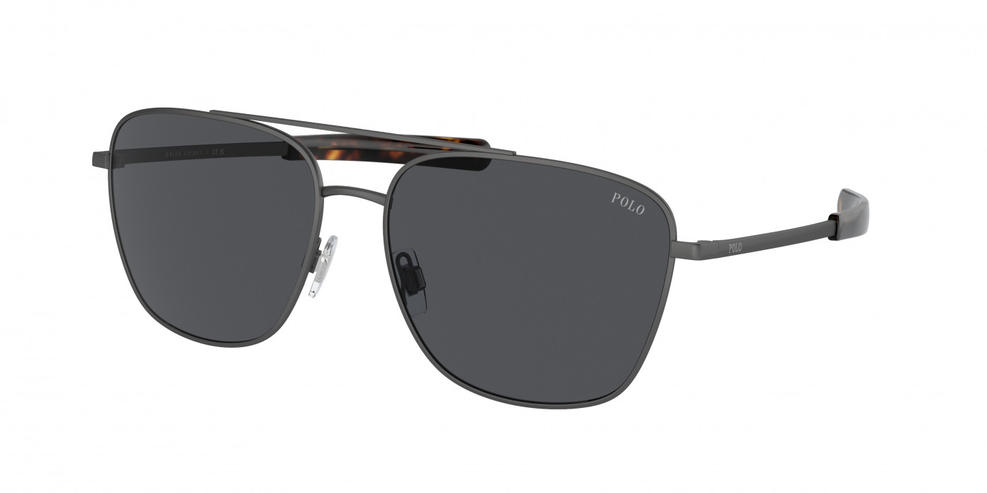 Polo Ralph Lauren  PH3147 930787 Semishiny Dark Gunmetal (Grey)