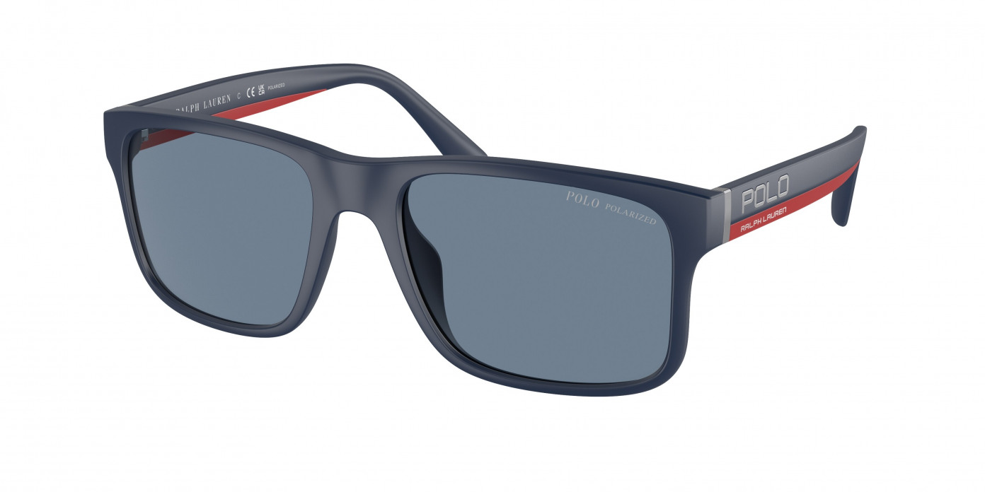 Polo Ralph Lauren  PH4195U 59042V Matte New Port Navy Polarized (Polar Blue)