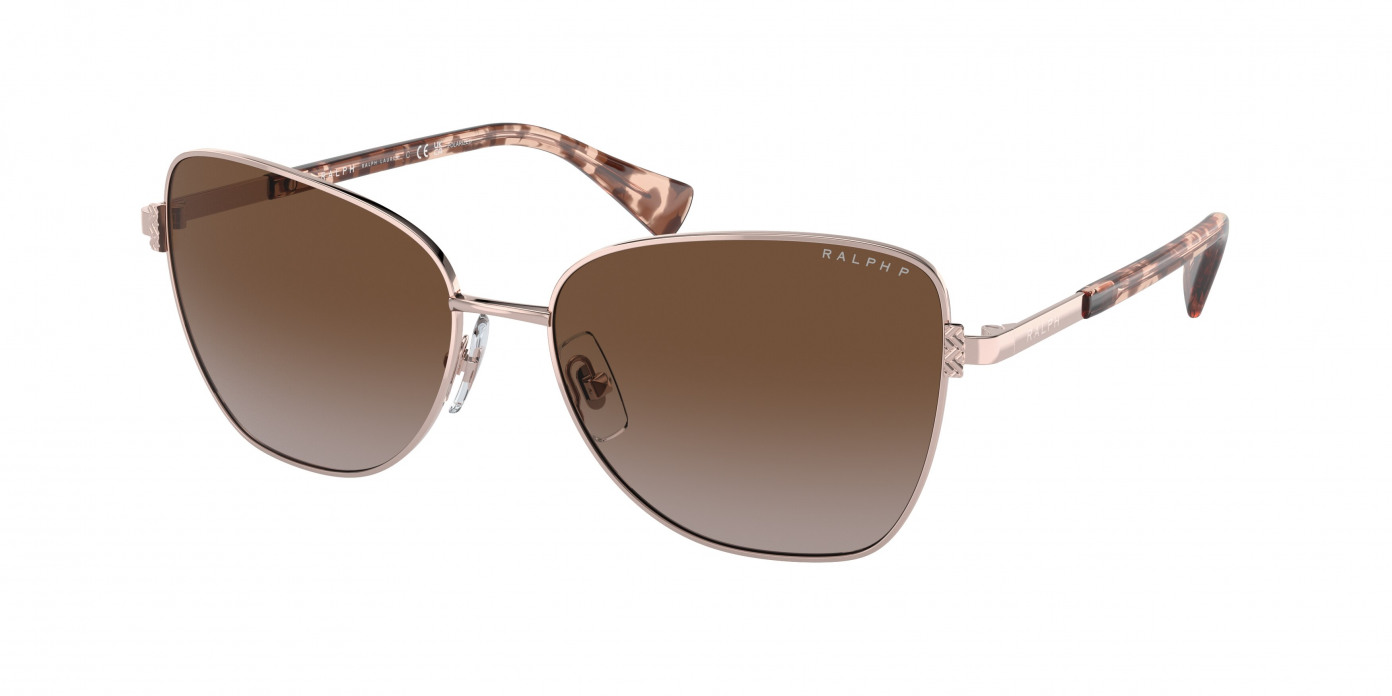 Ralph By Ralph Lauren  RA4146 9427T5 Shiny Rose Gold Polarized (Polar Gradient Brown)