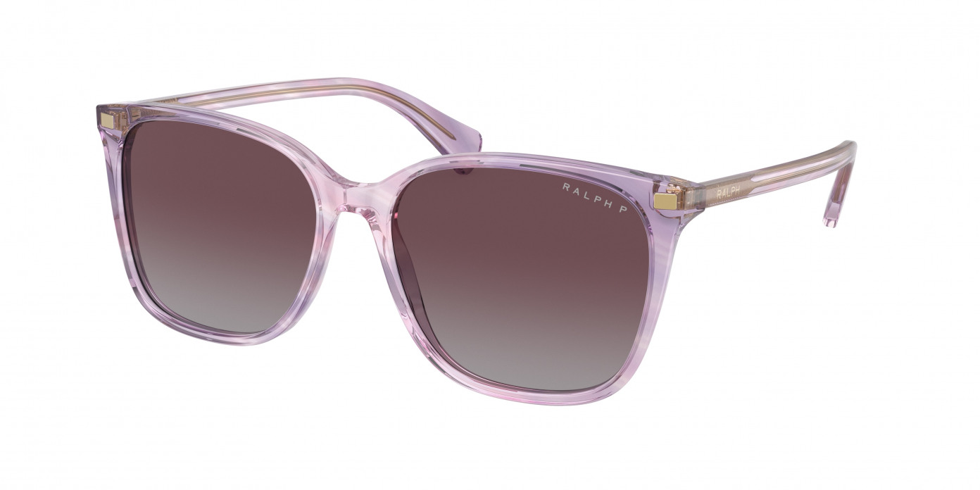 Ralph By Ralph Lauren Vvcv RA5293 603662 Striped Purple Polarized (Violet Polar)