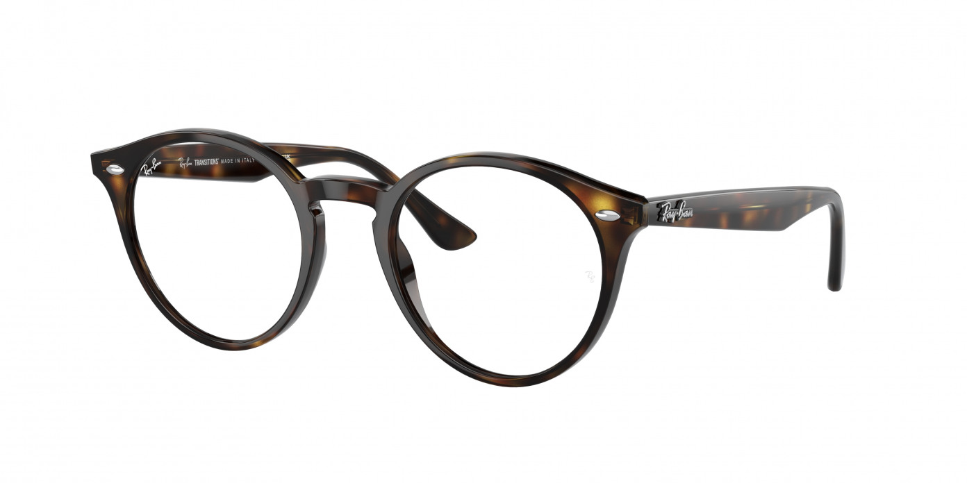 Ray-ban  RB2180 710/M1 Light Havana (Clear/Green G-15 Transitions)