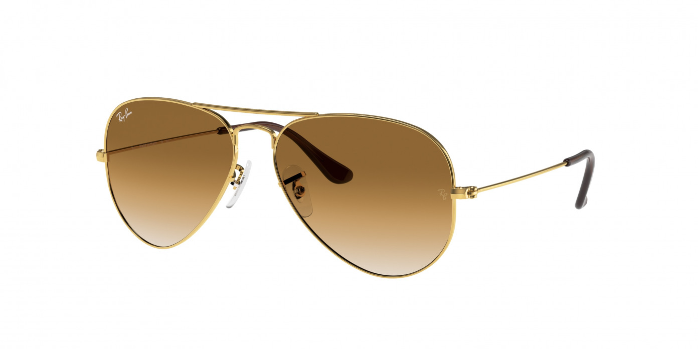Ray-ban Aviator Large Metal RB3025 001/51 Arista Gold (Light Brown)