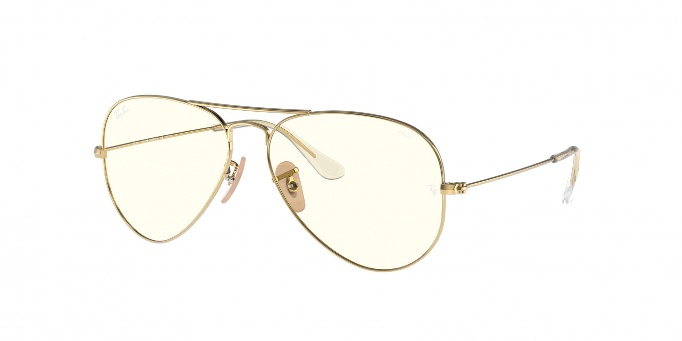 Ray-ban Aviator Large Metal RB3025 001/5F Arista Gold (Clear Grey)
