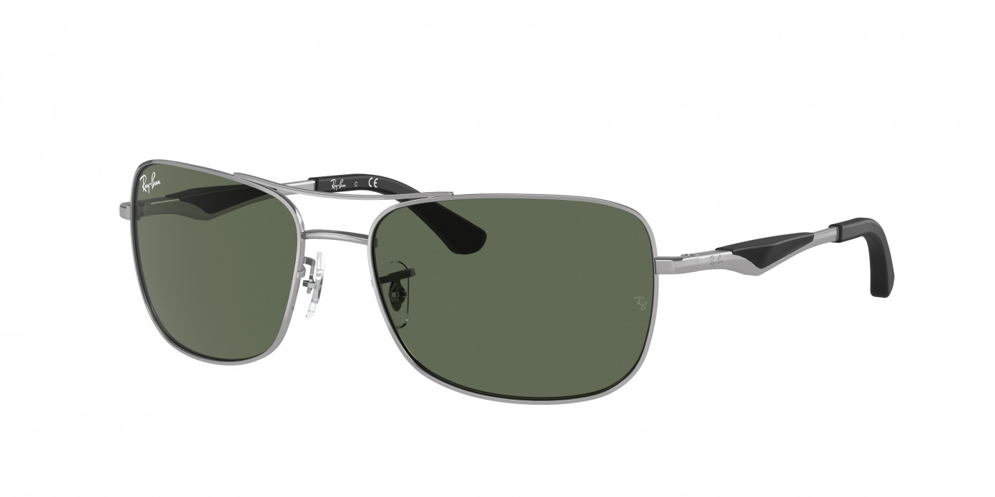 Ray-ban  RB3515 004/71 Gunmetal (Green Classic)