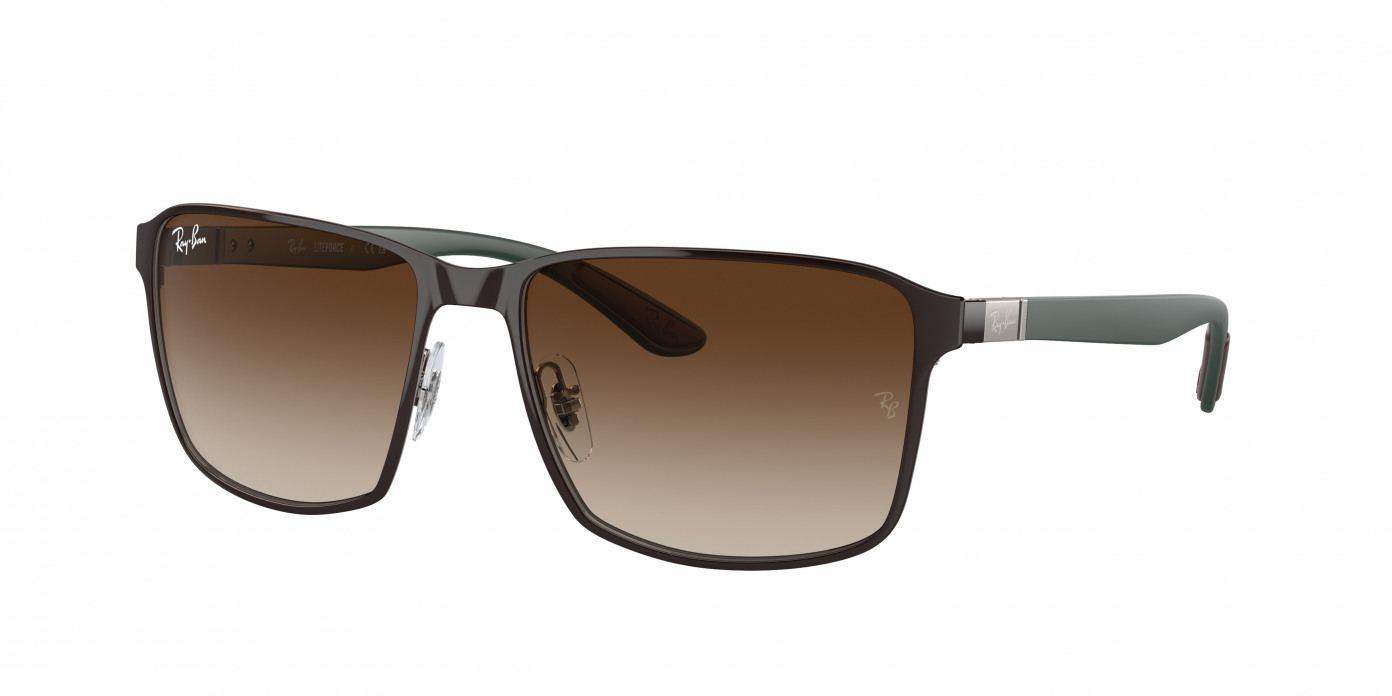 Ray-ban  RB3721 188/13 Brown On Gunmetal (Brown)