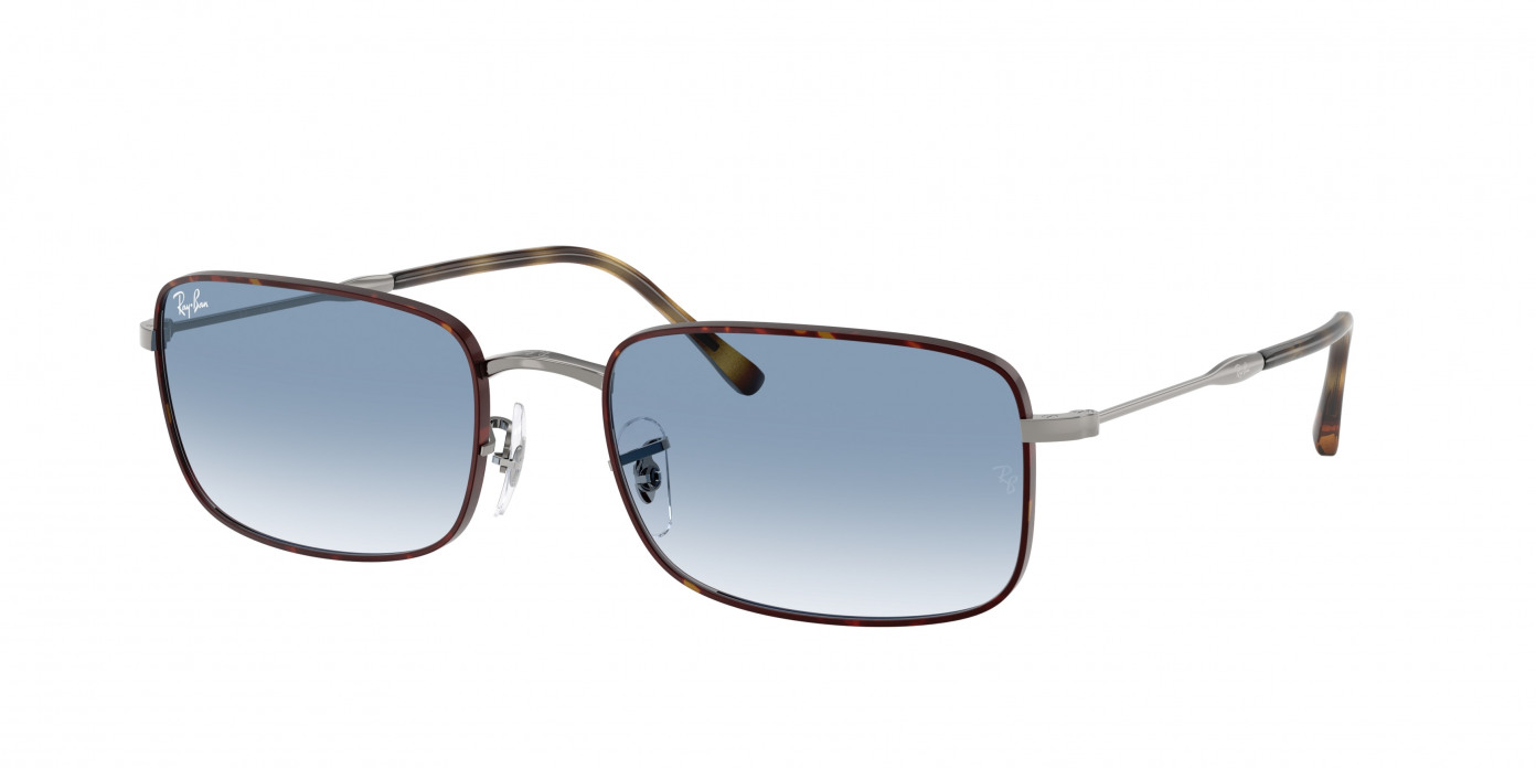 Ray-ban  RB3746 92703F Havana On Gunmetal (Clear Gradient Blue)
