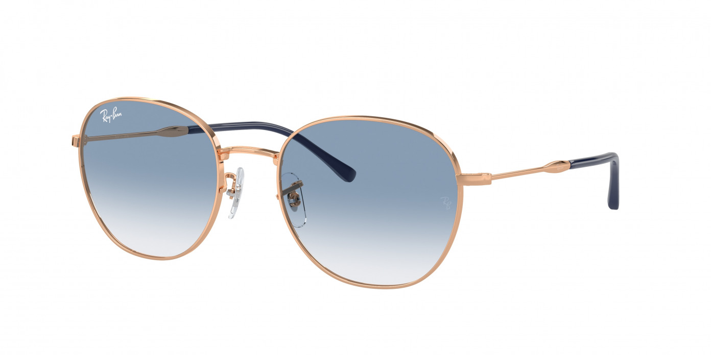 Ray-ban  RB3809 92623F Rose Gold (Clear/Blue)