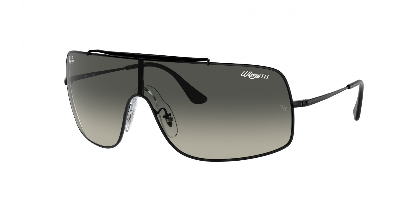 Ray-ban Wings Iii RB3897 002/11 Black (Grey)
