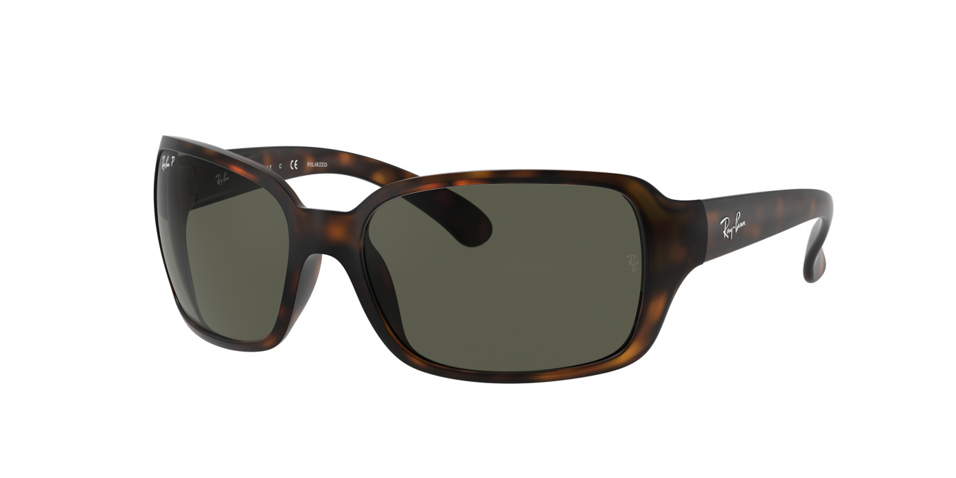 Ray-ban Rb4068 RB4068 894/58 Havana Polarized (Polarized Green Classic G-15)