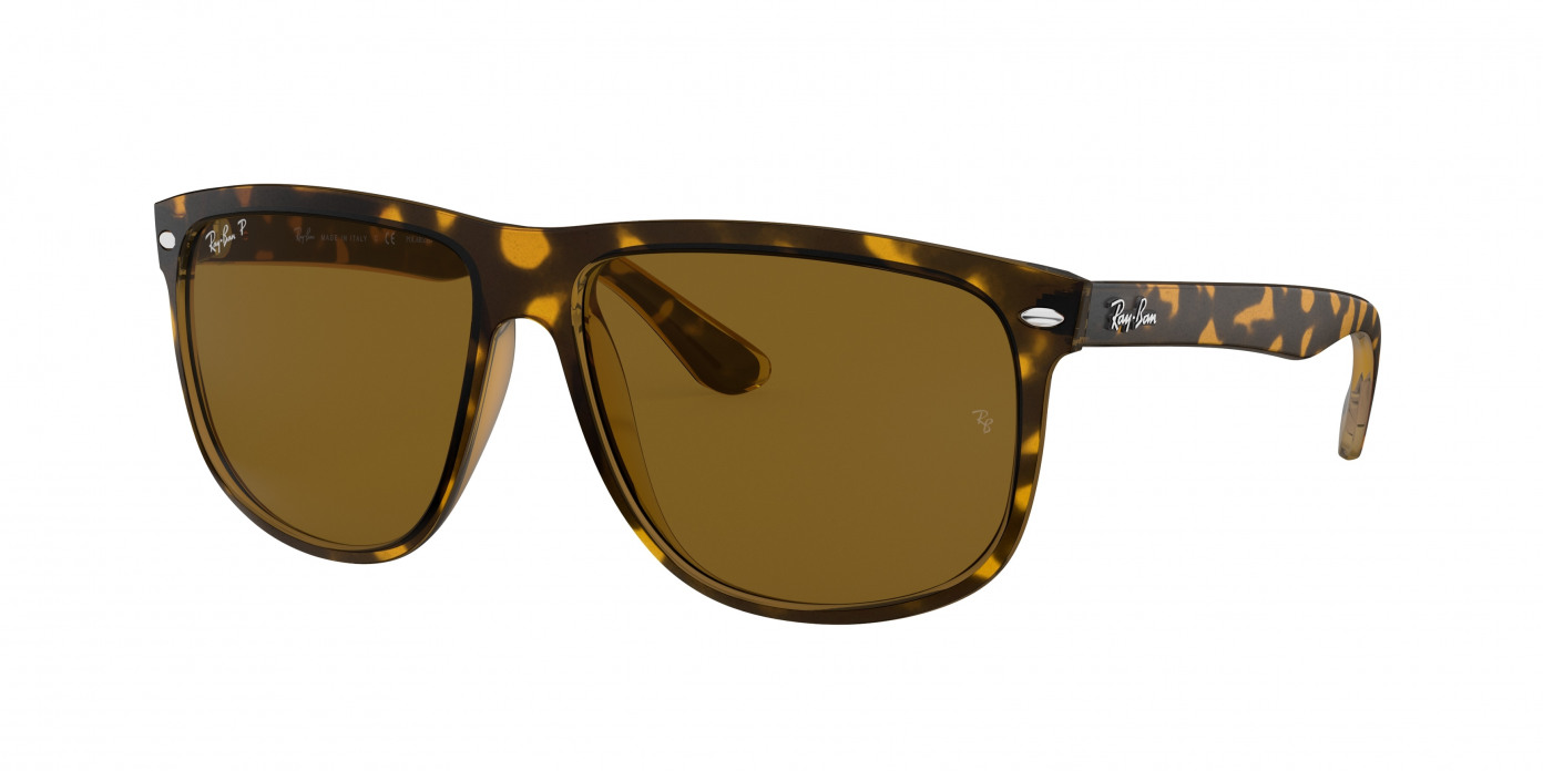 Ray-ban Boyfriend RB4147 710/57 Light Havana Polarized (Brown)
