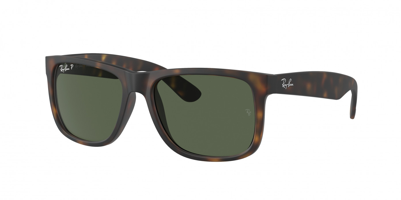 Ray-ban Justin RB4165 865/9A Havana Polarized (Dark Green)