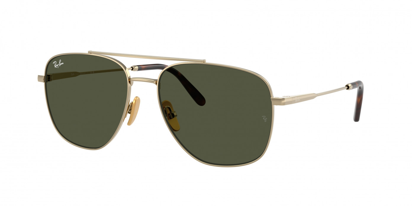 Ray-ban William Titanium RB8097 926531 Arista Gold (G-15 Green)