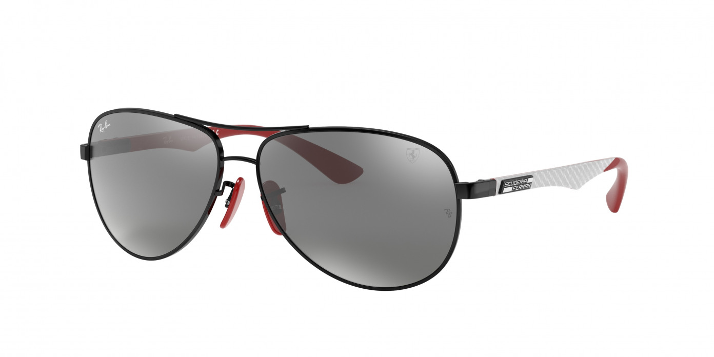 Ray-ban Ferrari Ferrari RB8313M F0096G Black (Grey Mirror Silver)