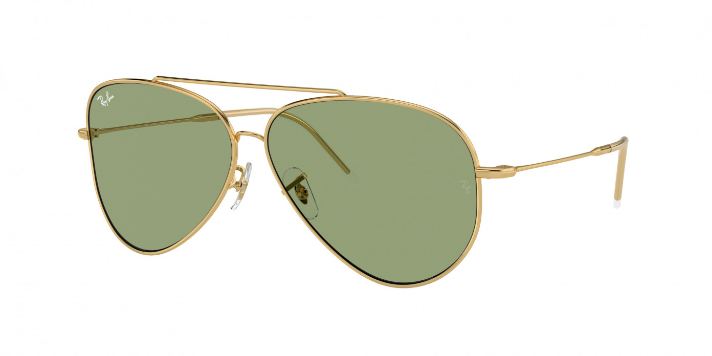 Ray-ban Aviator Reverse RBR0101S 001/82 Arista Gold (Green)