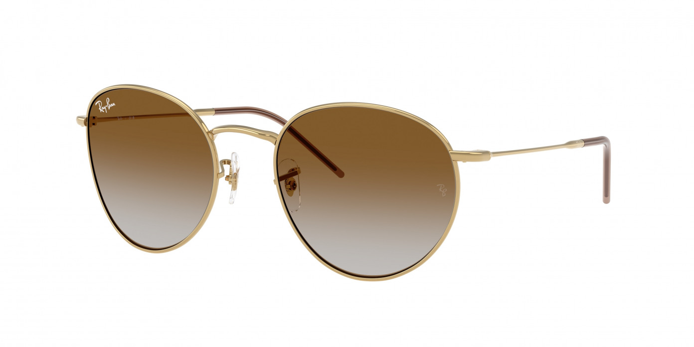 Ray-ban Round Reverse RBR0103S 001/CB Arista Gold (Clear Gradient Brown)