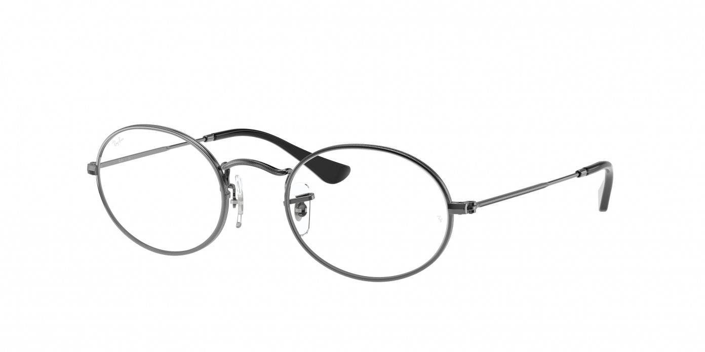 Ray-ban Oval RX3547V 2502 Gunmetal