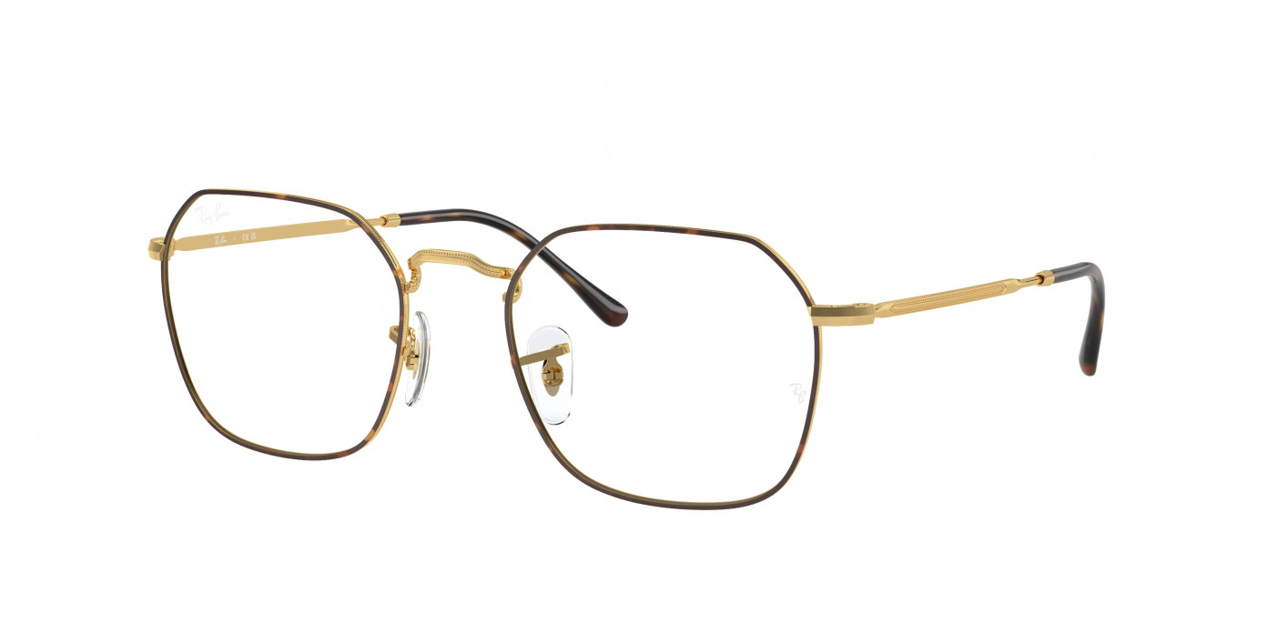 Ray-ban Jim RX3694V 3177 Havana On Gold