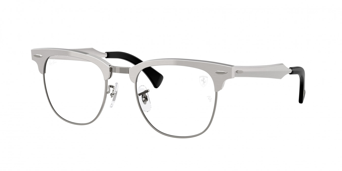 Ray-ban Ferrari  RX3807VM F106 Brushed Silver On Gunmetal
