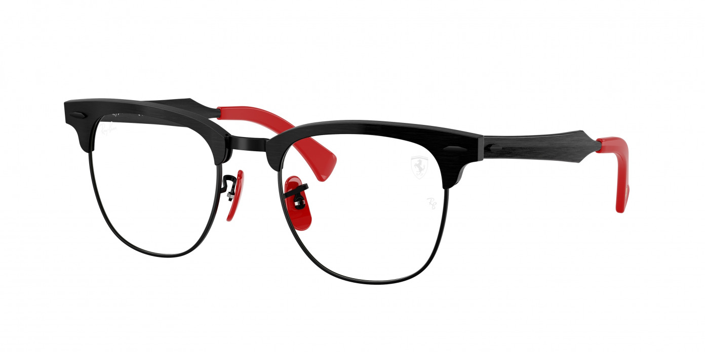 Ray-ban Ferrari  RX3807VM F107 Brushed Black On Black
