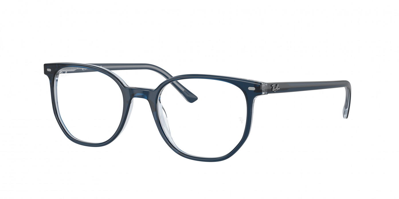 Ray-ban Elliot RX5397 8324 Blue On Transparent Blue