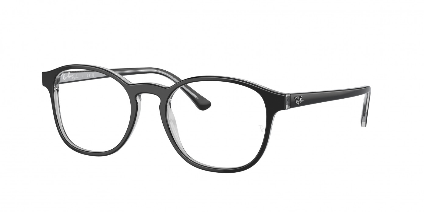 Ray-ban  RX5417 8367 Dark Grey On Transparent